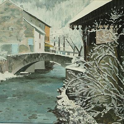 Pont sur la Jonte à Meyrueis